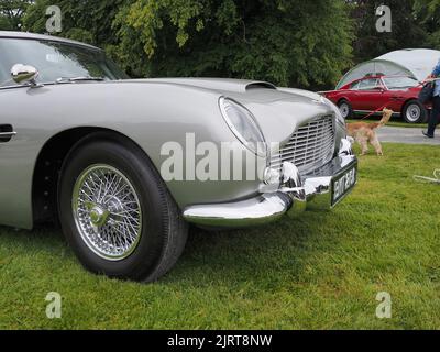 Aston Martin DB5 Goldfinger continuation Banque D'Images