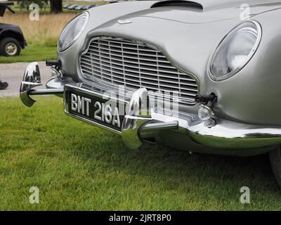 Aston Martin DB5 Goldfinger continuation Banque D'Images