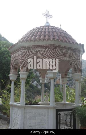 20 août 2022, Creete, Agios Georgios Selinari, Grèce: Monastère de San Giorgio Selinari, Crète, GV. (Image de crédit : © Salvatore Esposito/Pacific Press via ZUMA Press Wire) Banque D'Images