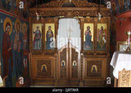 Creete, Agios Georgios Selinari, Grèce. 20th août 2022. Monastère de San Giorgio Selinari, Crète, GV. (Image de crédit : © Salvatore Esposito/Pacific Press via ZUMA Press Wire) Banque D'Images