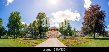 Jardin de la ville de Schwaebisch Gmuend, Bade-Wurtemberg, Allemagne Banque D'Images