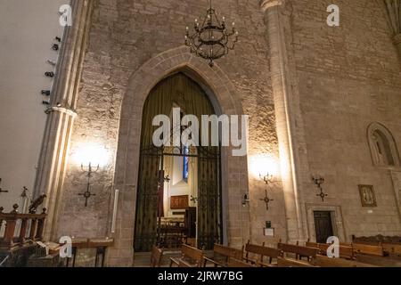 Ciudad Real, Espagne. Intérieur de la cathédrale de Nuestra Senora del Prado (notre Dame Sainte Marie de la Cathédrale du Prado) Banque D'Images