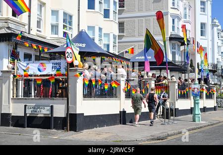 Le bar et club Legends sur le front de mer de Brighton, Royaume-Uni Banque D'Images