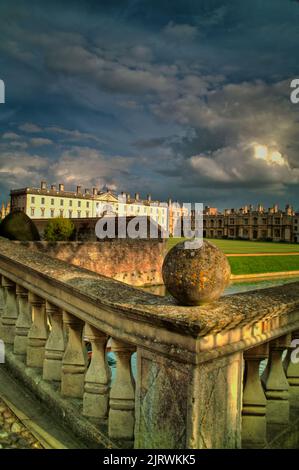 Clare College Cambridge Banque D'Images