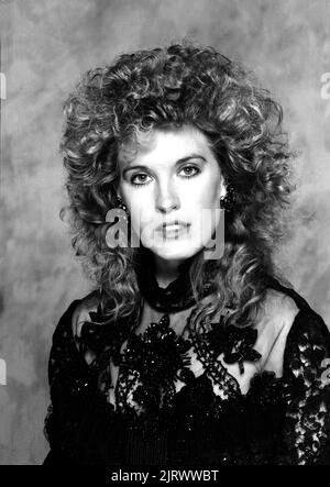 Portraits de Carrie McDowell à American Bandstand, 1985 crédit : Ron Wolfson / MediaPunch Banque D'Images