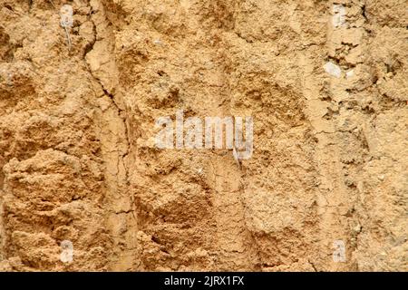 texture de terre connue au brésil comme argile pour toile de fond Banque D'Images