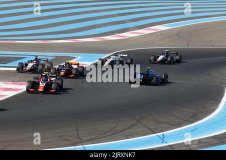 Cours F2 GP FRANCE 2022, le Castellet, FRANCE, 24/07/2022 Florent 'MrCrash' B. Banque D'Images