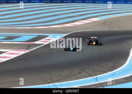 Cours F2 GP FRANCE 2022, le Castellet, FRANCE, 24/07/2022 Florent 'MrCrash' B. Banque D'Images