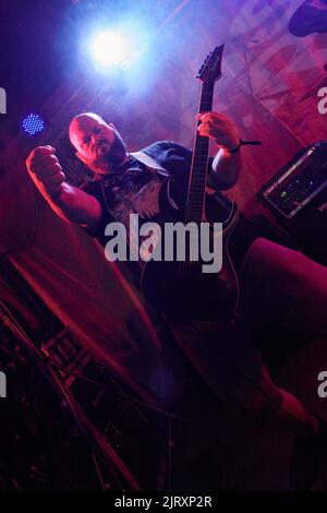 Stoke Prior, Royaume-Uni, 26 août 2022, Ashen Crown Headline Day One au Beermageddon Heavy Metal Festival. Crédit : nouvelles en direct de will Tudor/Alamy Banque D'Images