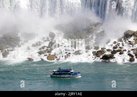 Chutes du Niagara dans le nord de l'État de New York Banque D'Images