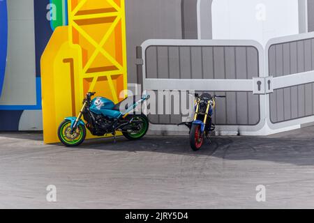 Hot Wheels Epic Show Beto Carrero monde Santa Catarina, Brésil - 4 mai 2019: Show Hot Wheels est l'une des principales attractions de Beto Carrero monde, th Banque D'Images