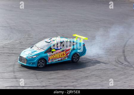 Hot Wheels Epic Show Beto Carrero monde Santa Catarina, Brésil - 4 mai 2019: Show Hot Wheels est l'une des principales attractions de Beto Carrero monde, th Banque D'Images