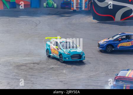 Hot Wheels Epic Show Beto Carrero monde Santa Catarina, Brésil - 4 mai 2019: Show Hot Wheels est l'une des principales attractions de Beto Carrero monde, th Banque D'Images