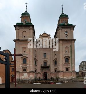 L'Église du Sauveur à Zbarazh (ca. 1600), Ukraine Banque D'Images