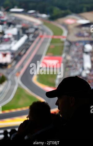 Spa, Belgique. 27th août 2022. Fans, raidillon, pendant le Grand Prix belge de Formule 1 Rolex 2022, 14th tour du Championnat du monde de Formule 1 de la FIA 2022 de 26 août à 28, 2022 sur le circuit de Spa-Francorchamps, à Francorchamps, Belgique - photo Paul Vaicle / DPPI crédit: DPPI Media / Alamy Live News Banque D'Images