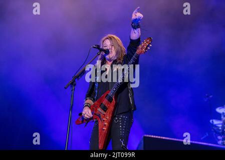 23 juin 2022: Helloween se produire au festival Hellfest Open Air Banque D'Images