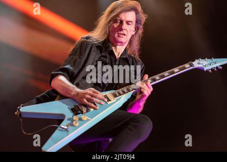 23 juin 2022: Helloween se produire au festival Hellfest Open Air Banque D'Images