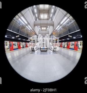 Station de métro Battersea Power Station, Battersea, Londres Banque D'Images