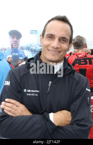 NUERBURGRING, Allemagne. , . DTM, Allemand Touringcars Masters, portrait du présentateur TV et ancien motoGP pilote Alex HOFMANN crédit: SPP Sport presse photo. /Alamy Live News Banque D'Images