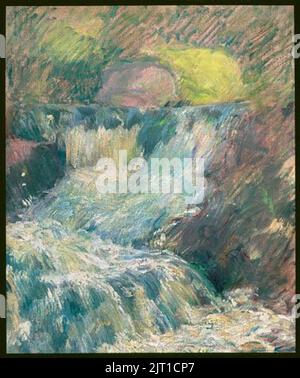 Chutes Horseneck par John Henry Twachtman, Banque D'Images