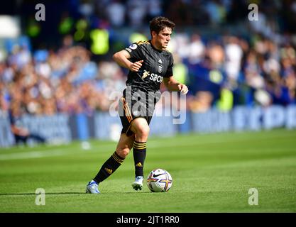 Brighton, Royaume-Uni. 27th août 2022. DaN James, de Leeds United, a pris part au match de la Premier League entre Brighton et Hove Albion et Leeds United à l'Amex on 27 août 2022 de Brighton, en Angleterre. (Photo de Jeff Mood/phcimages.com) Credit: PHC Images/Alamy Live News Banque D'Images