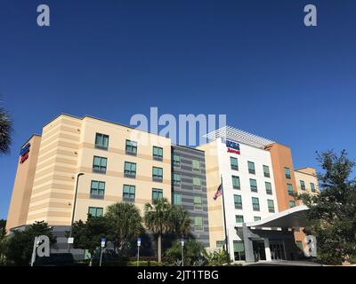 Fairfield Inn suite Hotel Orlando UCF Area 25 novembre 2020 Banque D'Images