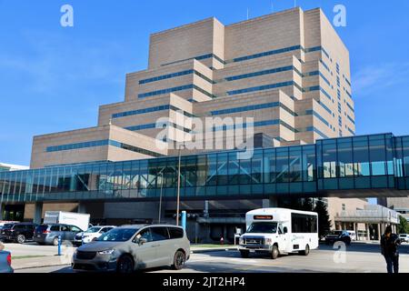 Cleveland Clinic Crile bâtiment au campus principal Banque D'Images