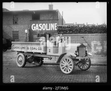 Camion Grove Lime & Coal Co Banque D'Images
