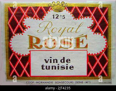 Tunisie Royal rosé. Banque D'Images