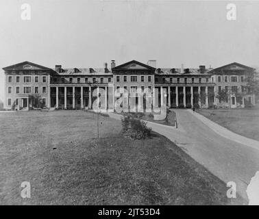 U.S. Marine Hospital, Staten Island, NY (14359401805). Banque D'Images