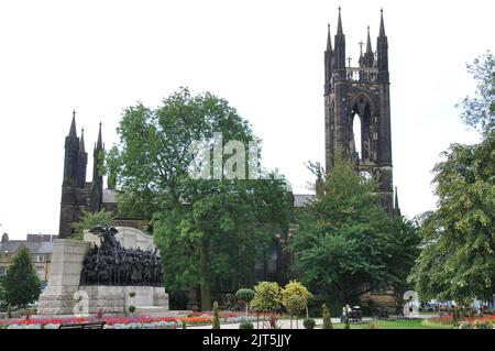 Eglise de St Thomas le Martyr, Haymarket, Newcastle upon Tyne Banque D'Images