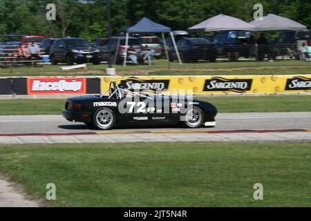 WeatherTech Chicago Region SCCA juin sprints 2022 tour sept de Road America Sports car course. Banque D'Images