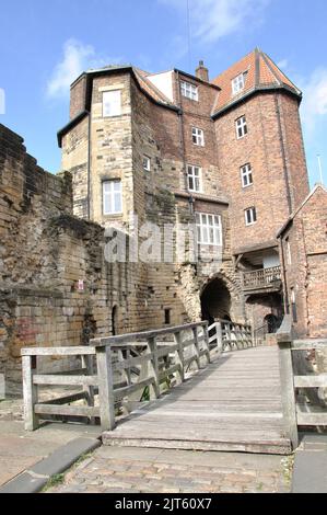 Le vieux château, Newcastle upon Tyne Banque D'Images