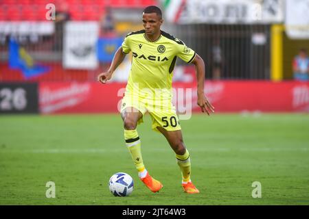 Foto Claudio Grassi/Lapresse 26 Agosto 2022 - Monza, Italia - sport, calcio - Monza vs Udinese - Campionato italiano di calcio Serie A TIM 2022/2023 - U-Power Stadium. Nella foto: Rodrigo Becao (#50 Udinese) 26 août 2022 Monza, Italie - sport, calcio - AC Monza vs Udinese Calcio - Italien Serie A TIM football Championship 2022/2023 - U-Power Stadium. Dans la photo: Rodrigo Becao (#50 Udinese) Banque D'Images