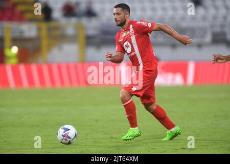 Foto Claudio Grassi/Lapresse 26 Agosto 2022 - Monza, Italia - sport, calcio - Monza vs Udinese - Campionato italiano di calcio Serie A TIM 2022/2023 - U-Power Stadium. Nella foto: Gianluca Caprari (#17 Monza) 26 août 2022 Monza, Italie - sport, calcio - AC Monza vs Udinese Calcio - Italien Serie A TIM football Championship 2022/2023 - U-Power Stadium. Dans la photo: Gianluca Caprari (#17 Monza) Banque D'Images