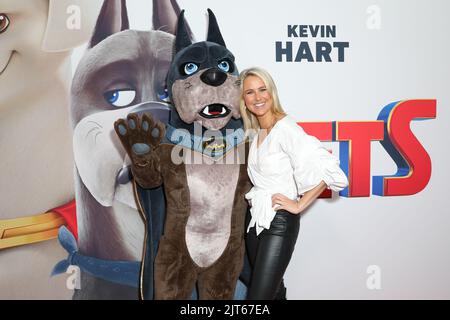 28 août 2022: CANDICE DIXON participe à la première de la « Ligue des Super-animaux » de Sydney lors d'événements cinémas Bondi Junction sur 28 août 2022 à Sydney, Nouvelle-Galles du Sud Australie (Credit image: © Christopher Khoury/Agence de presse australienne via ZUMA Wire) Banque D'Images
