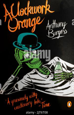 Un roman Orange Clockwork d'Anthony Burgess. 1962 Banque D'Images