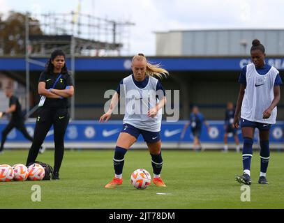 Londres, Royaume-Uni. 28th août 2022. Lors du match de football pré-saison entre Chelsea et Tottenham Hotspurs à Kingsmeadow, Angleterre. (/SPP) crédit: SPP Sport presse photo. /Alamy Live News Banque D'Images