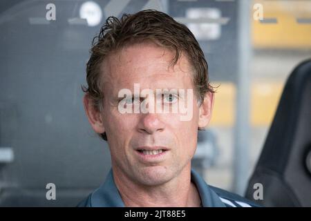 Brett Hodgson entraîneur en chef de Hull FC pendant le match Banque D'Images