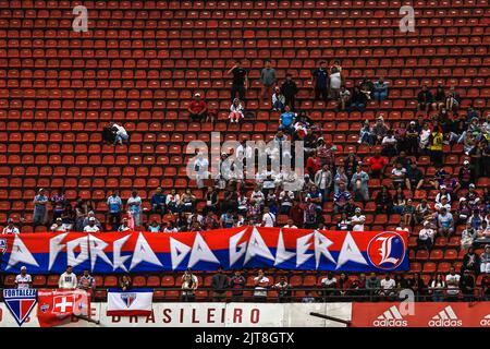 Sao Paulo, Brésil. 28th août 2022. SP - Sao Paulo - 08/28/2022 - BRÉSILIEN A 2022, SAO PAULO X FORTALEZA - supporters lors d'un match entre Sao Paulo et Fortaleza au stade Morumbi pour le championnat brésilien A 2022. Photo: Marcello Zambrana/AGIF/Sipa USA crédit: SIPA USA/Alay Live News Banque D'Images