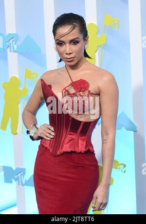 Newark, New Jersey, États-Unis. 28th août 2022. ANITTA aux 2022 MAV MTV au Prudential Centre sur 28 août 2022 à Newark, New Jersey. Crédit : John Palmer/Media Punch/Alamy Live News Banque D'Images