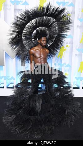 Newark, États-Unis. 28th août 2022. Lil NAS X assiste aux 2022 VMA MTV au Prudential Centre on 28 août 2022 à Newark, New Jersey. Photo: Jeremy Smith/imageSPACE/Sipa USA crédit: SIPA USA/Alay Live News Banque D'Images