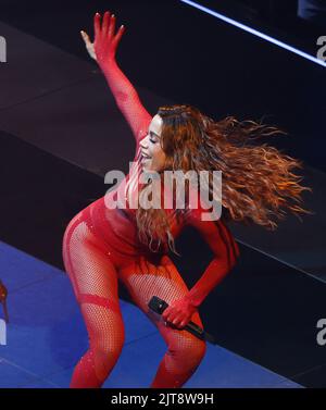 Newark, United a déclaré. 28th août 2022. L'ANITTA se produit dimanche à 28 août 2022 aux MTV Video Music Awards 2022, au Prudential Center de Newark, New Jersey. Photo de John Angelillo/UPI crédit: UPI/Alay Live News Banque D'Images