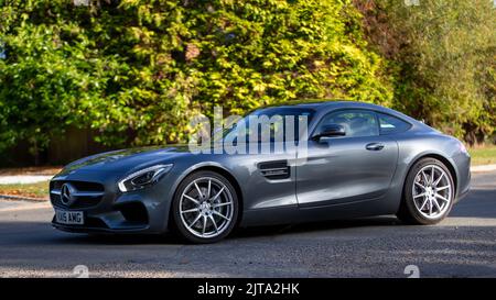 2016 Mercedes Benz AMG GT 4,0 V8 Biturbo Banque D'Images