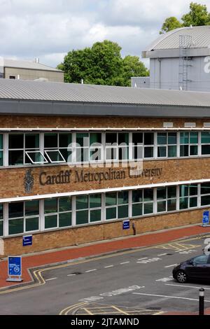 Cardiff Metropolitan University, campus de Llandaff, Cardiff, pays de Galles. Banque D'Images