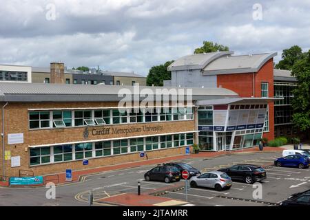 Cardiff Metropolitan University, campus de Llandaff, Cardiff, pays de Galles. Banque D'Images