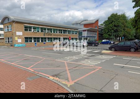 Cardiff Metropolitan University, campus de Llandaff, Cardiff, pays de Galles. Banque D'Images