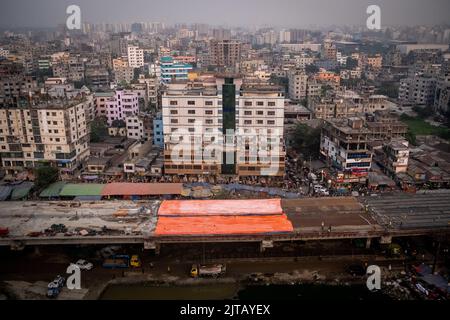 Bangladesh, Dhaka, novembre 2021. Illustration de la vie quotidienne dans la ville de Dhaka, capitale du Bangladesh. Photo de Martin Bertrand. Bangladesh, D. Banque D'Images