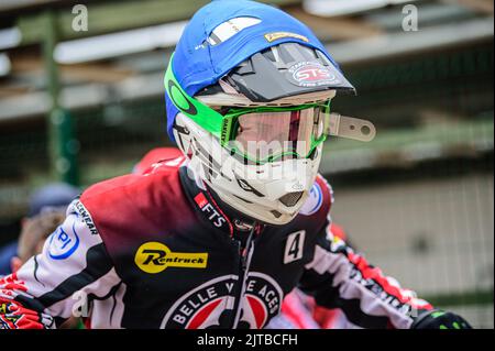 Charles Wright - Belle vue ATPI Aces lors du match SGB Premiership entre Belle vue Aces et Wolverhampton Wolves au National Speedway Stadium, Manchester, le lundi 29th août 2022. (Credit: Ian Charles | MI News) Credit: MI News & Sport /Alay Live News Banque D'Images