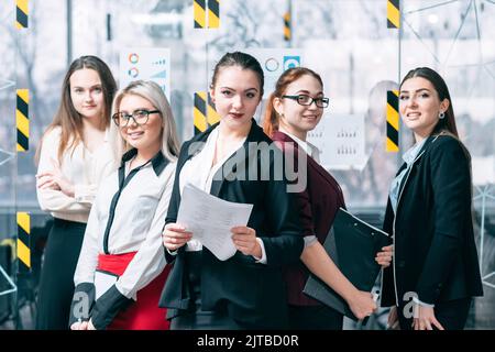 entreprises réussies statistiques d'entreprise teamlead Banque D'Images